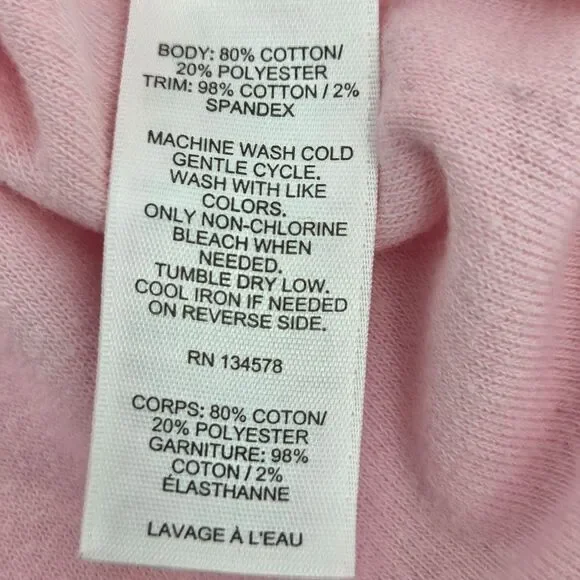 Vineyard Vines Terry Pullover Top Womens Size Small 1/4 Zip Banana Leaf Preppy - Picture 8 of 8